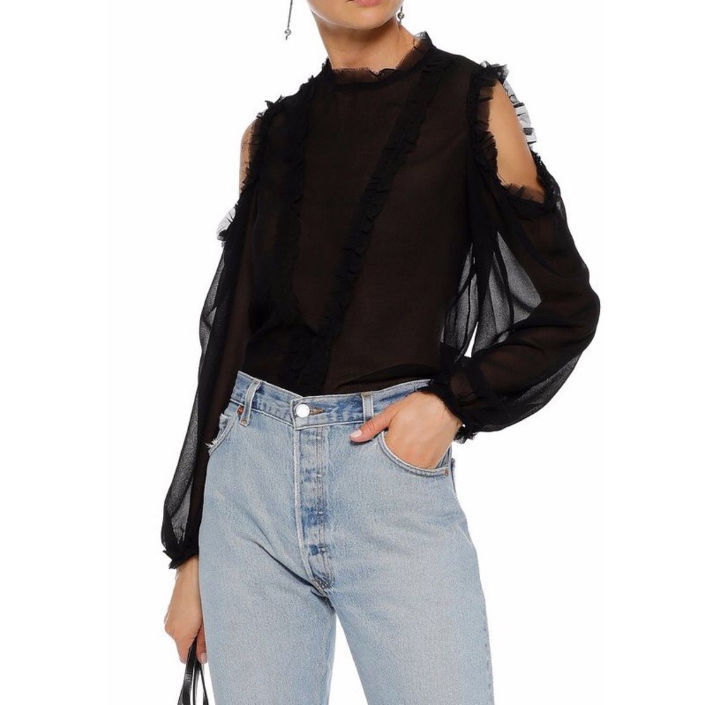 Freya gauze blouse